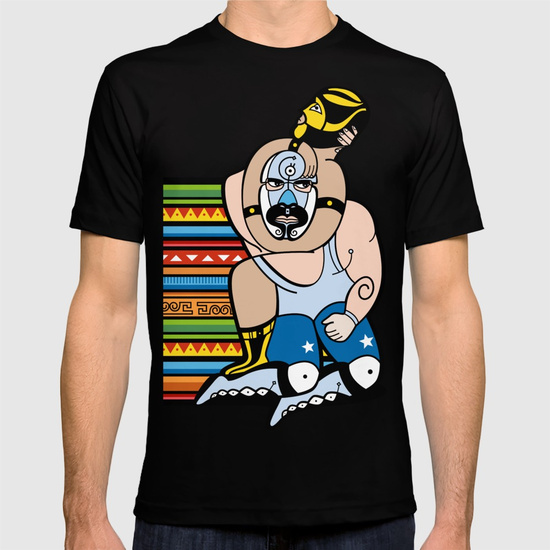 Lucha México T-shirt by NACHOMEN | Society6 