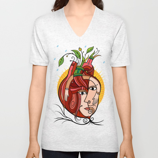 Vida Unisex V-Neck by NACHOMEN | Society6 