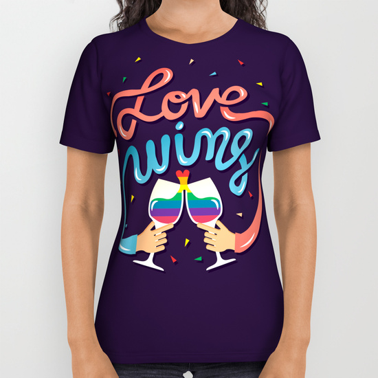 Love Wins All Over Print Shirt by Risa Rodil | Society6