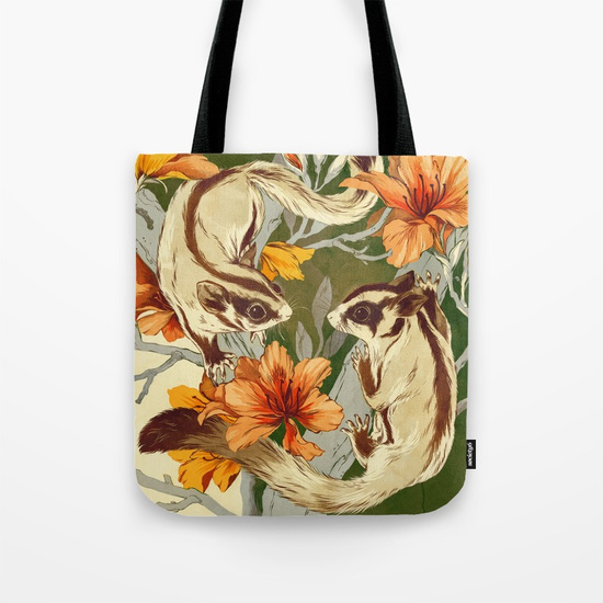 Sugar Gliders Tote Bag by Teagan White | Society6