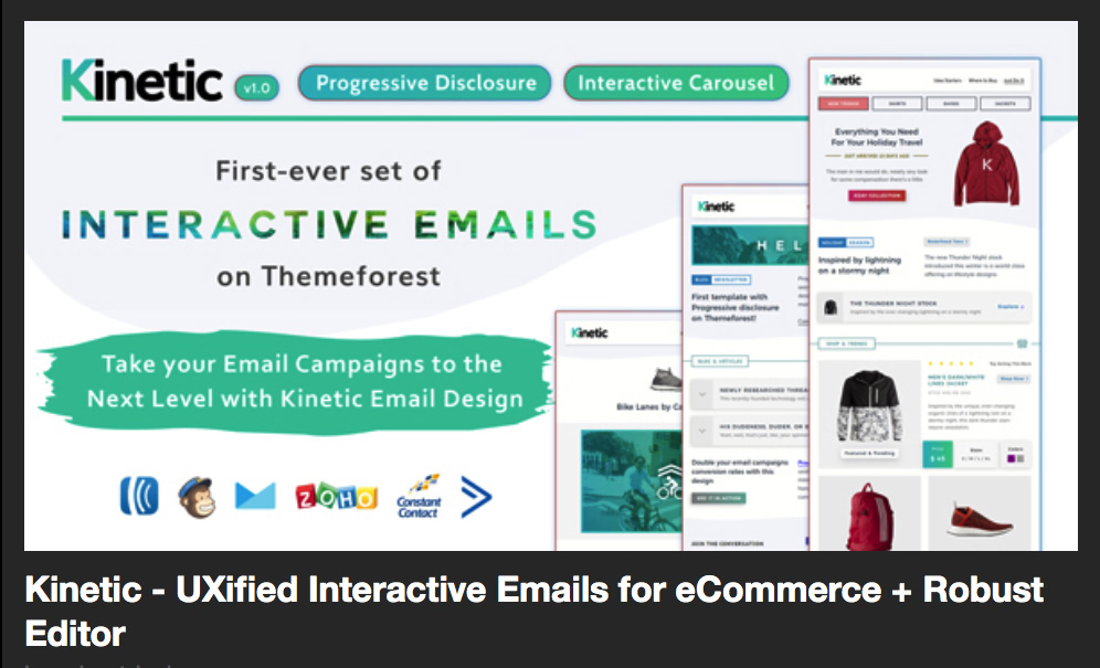 Kinetic - UXified Interactive Emails for eCommerce + Robust Editor by robustdesigns - Themeforest