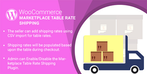 WordPress WooCommerce Marketplace Table Rate Shipping Plugin