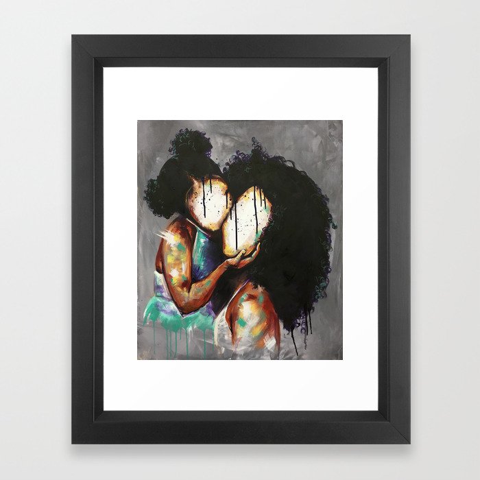 Naturally Maya Framed Art Print
