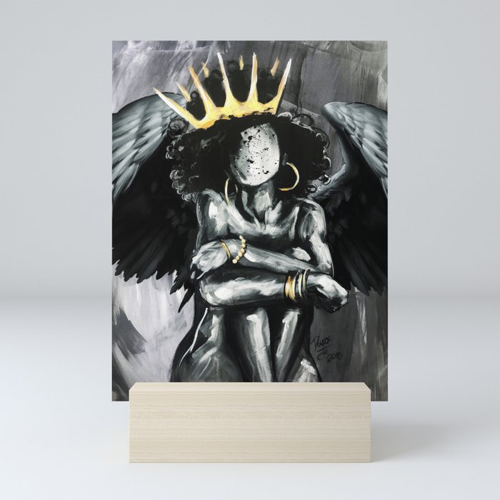 Naturally Queen IX ANGEL Mini Art Print
