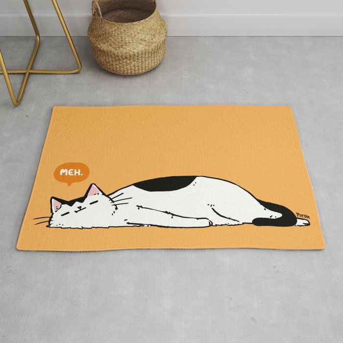 Lazy Rug
- Potoh 
-art prints de gatos