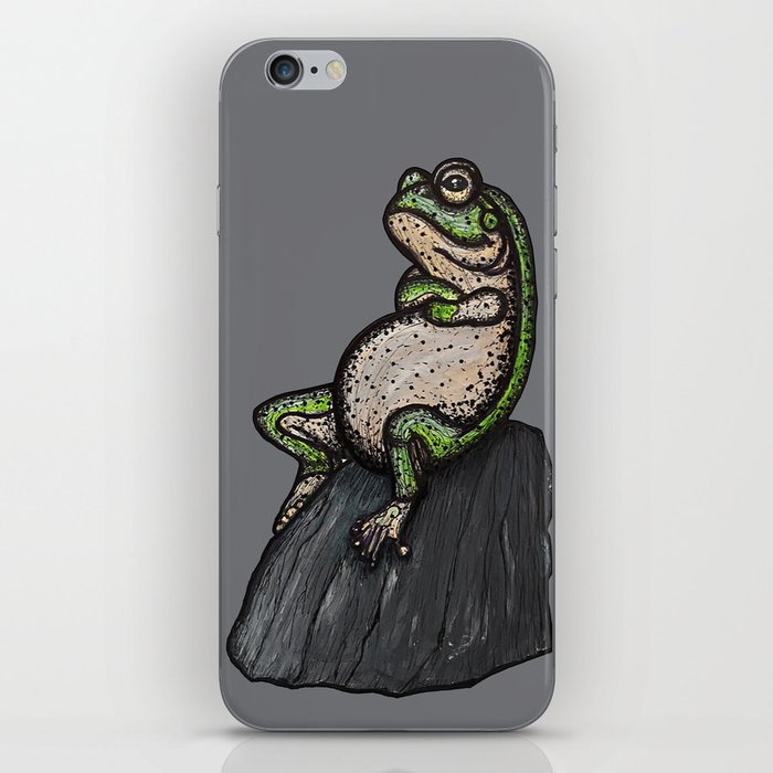 Cool frog iPhone Skin
