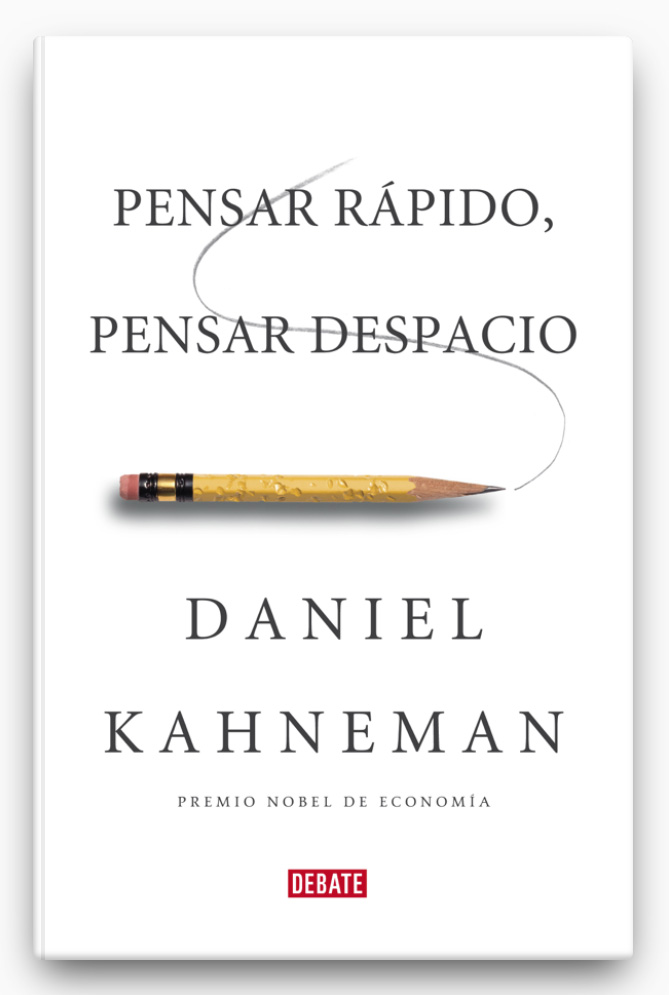 Pensar rápido, pensar despacio
LIBRO ∙ 2012
Daniel Kahneman

Geniales libros que debes leer