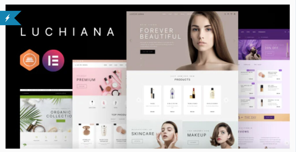 Luchiana - Cosmetics Beauty Shop Theme
By park_of_ideas