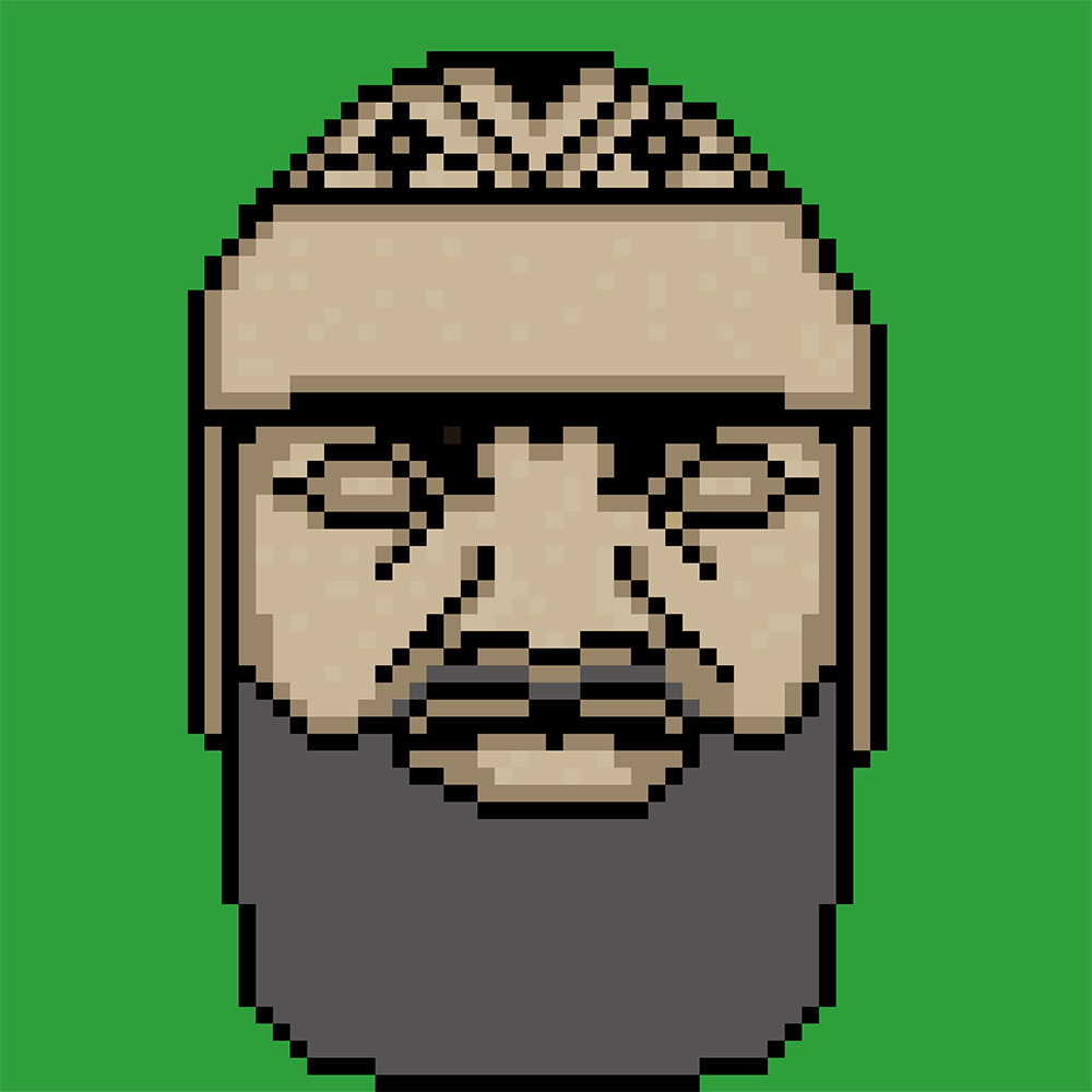 Bearded olmec head