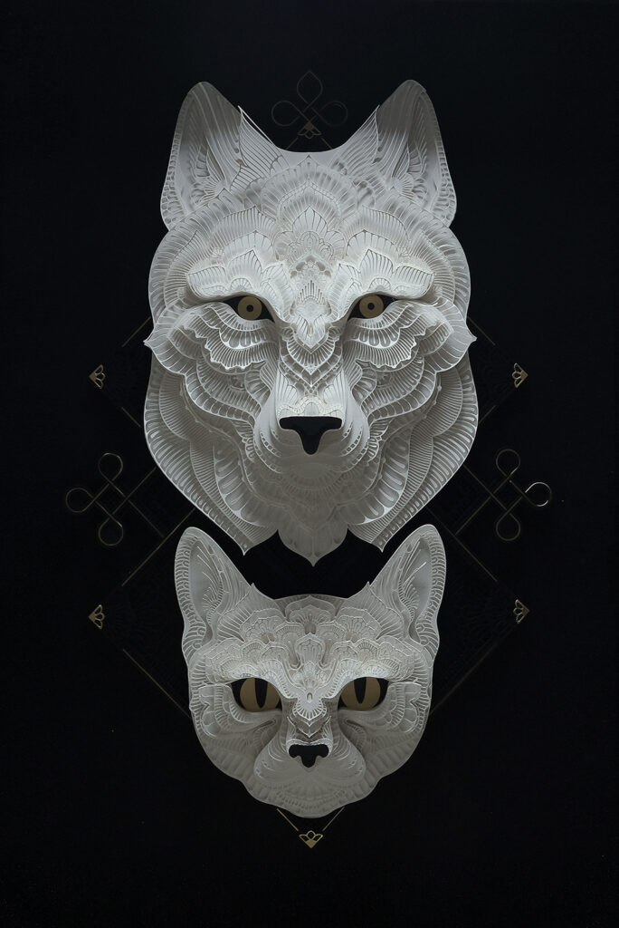 Wolf + Cat - Patrick Cabral
trabajos de artistas