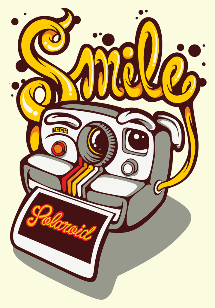 Smile Polaroid Mr Kibut
- Descubre arte e ilustraciones