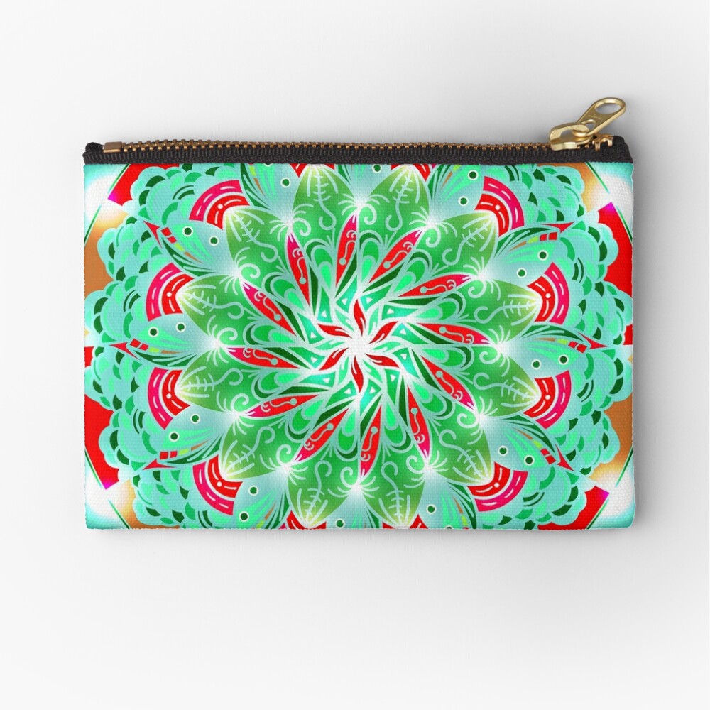 Bolsos de mano
- Mandala green fish - Angel Decuir
#Redbubble #artprint