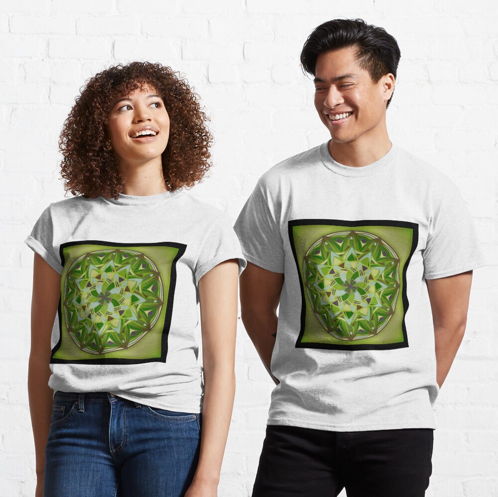 Camiseta clásica
Redbubble
Mandala art print clothe