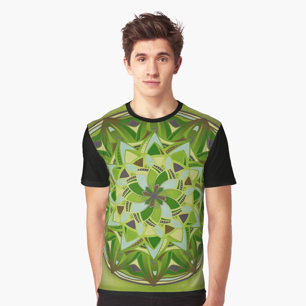 Camiseta gráfica
Mandala green Papaya
Redbubble