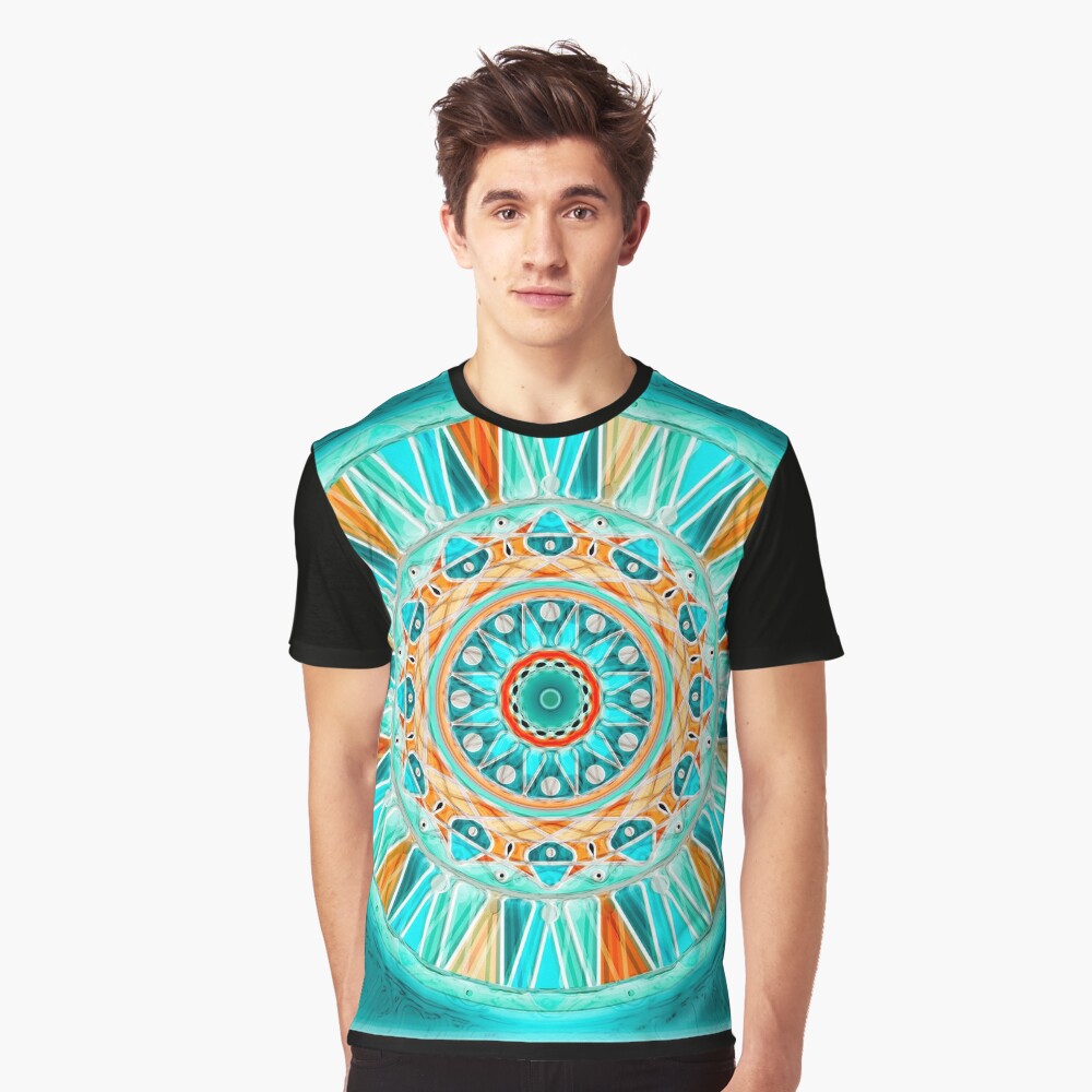 Camiseta gráfica
Redbubble art print
Mandala Coil - Angel Decuir