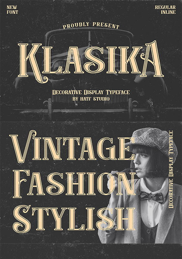 Klasika
By hatftype
Fonts populares