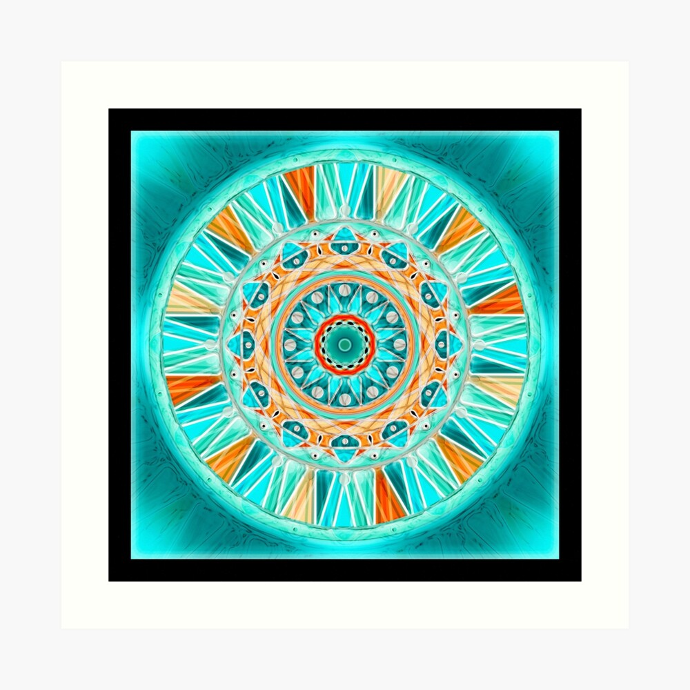 Lámina artística
Prints de Redbubble 
Mandala Coil - Angel Decuir