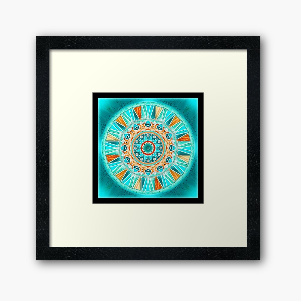 Lámina enmarcada
Redbubble art print
Mandala Coil - Angel Decuir