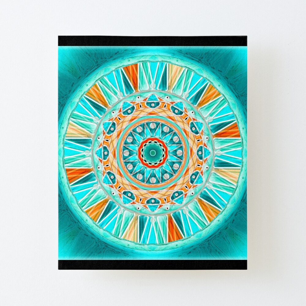 Lámina montada de lienzo
Redbubble art print
Mandala Coil - Angel Decuir