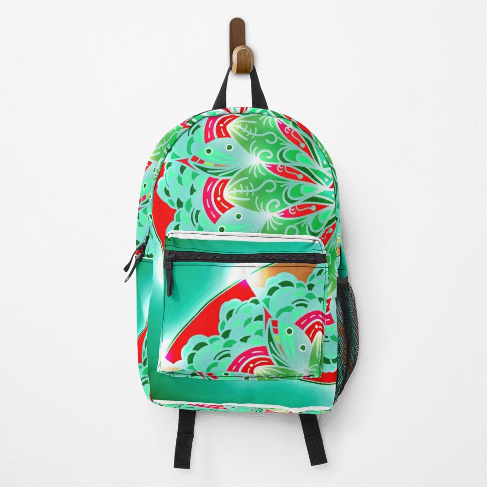 Mochila
- Mandala green fish - Angel Decuir
#Redbubble #artprint