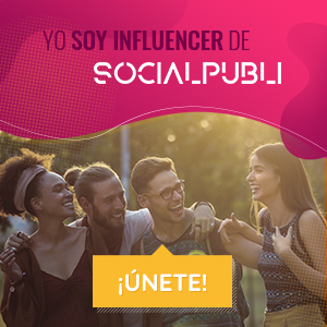 Si eres influencer, entra a Socialpubli
anuncios publicitarios