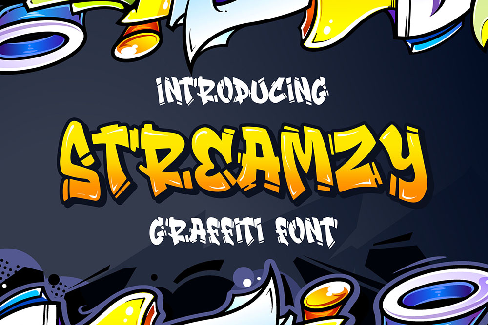 Streamzy - Graffiti Font
By Blankids