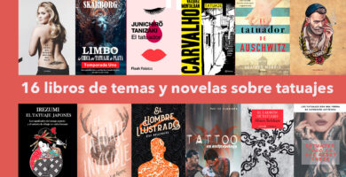 16 libros de temas y novelas sobre tatuajes