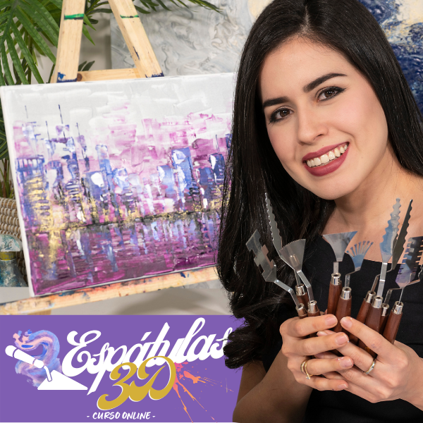 Curso de Pintura Espátula 3D